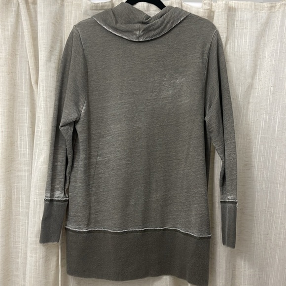 Lucky Brand Sweatshirt Gray Washed Size 1X - Picture 5 of 10